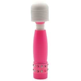 Mini Wand Vibrator with Diamonds