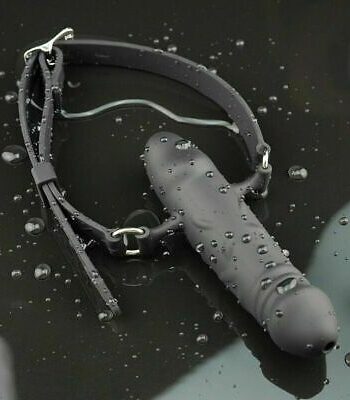 Silicone Realistic Dildo Gag with Ball