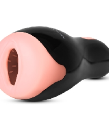 Flesh Color 12-Speed Male Vibrating Masturbator with Heating Function