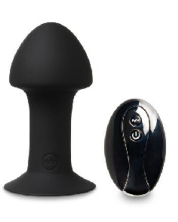10 Speeds Remote Control Silicone Vibrating Butt Plug